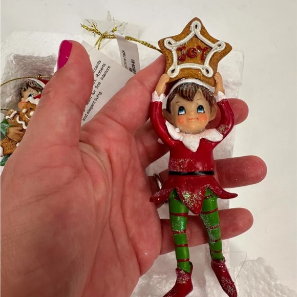 Mark Roberts Ornaments Collectibles Christmas Elves Set - Picture 2 of 6